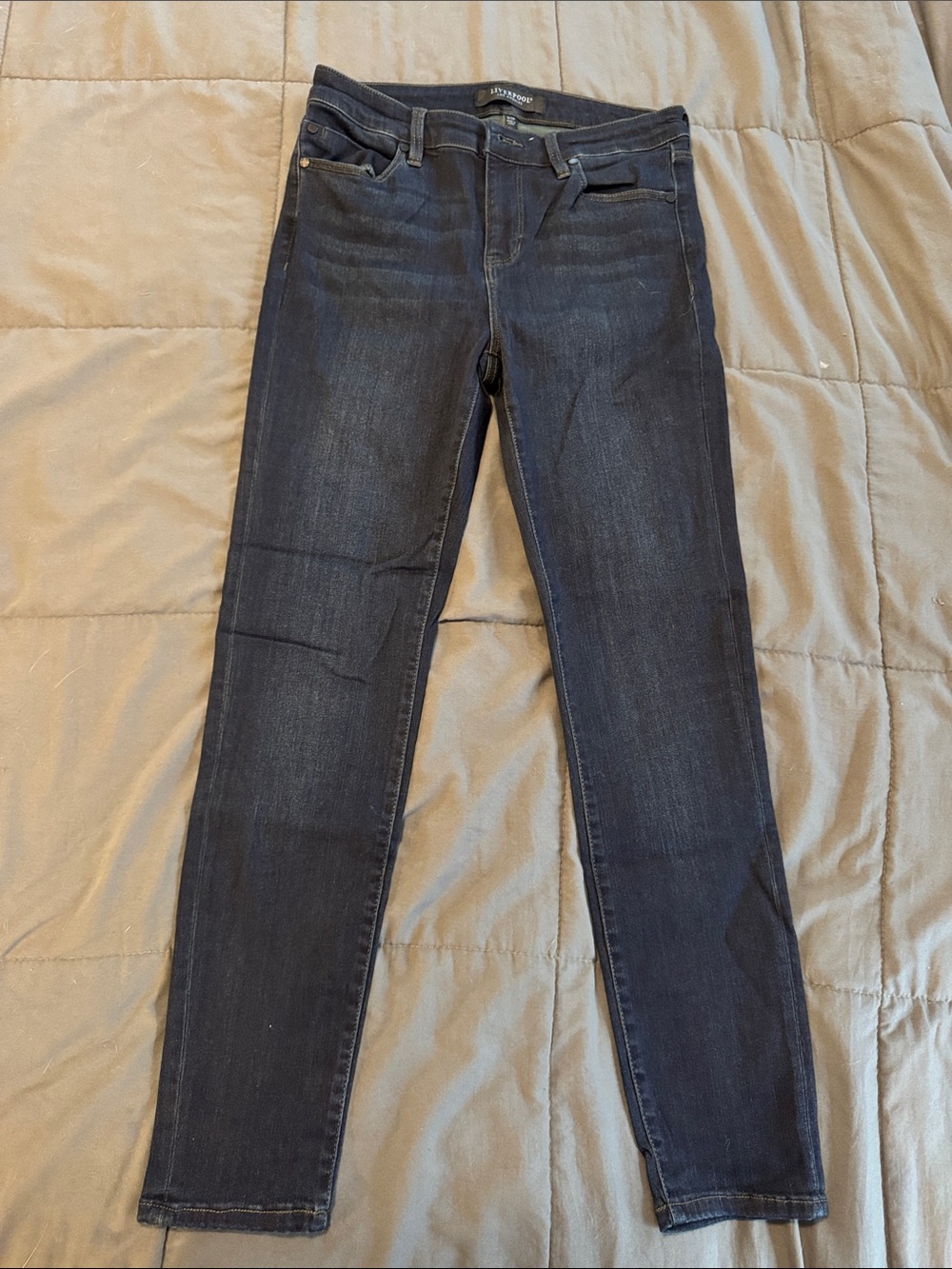 Liverpool Jeans Company Women’s Dark Indigo Skinny Jeans